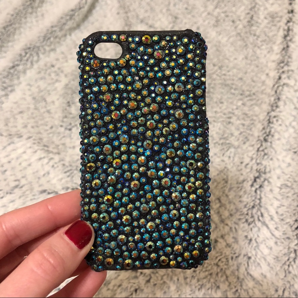 iPhone 4/4s Shiny Glitter Rhinestone Phone Case